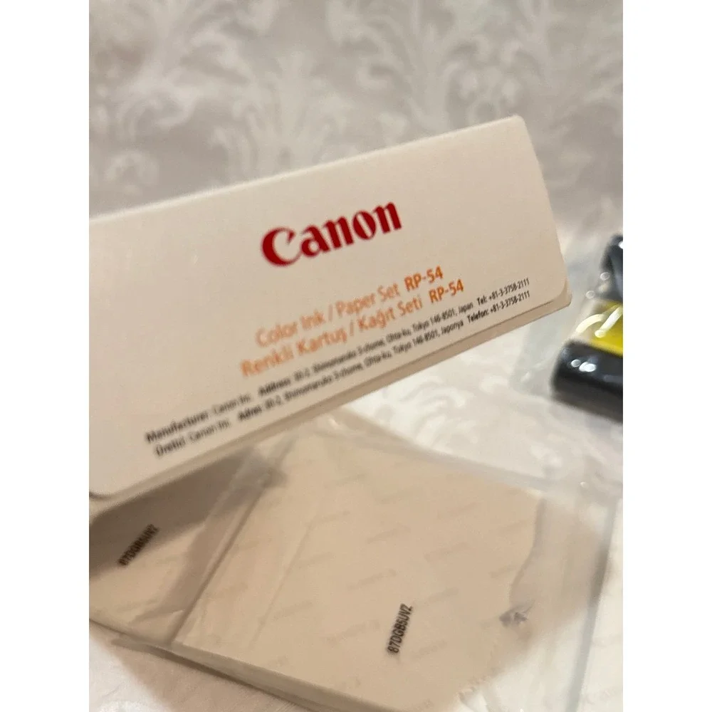 Canon Color Ink & Postcard Photo Paper Set for Selphy CP910 CP820 CP1000
